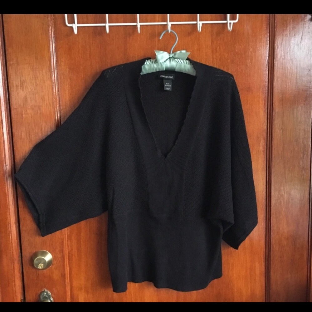 3 for $15!  open knit sweater top. Lane Bryant